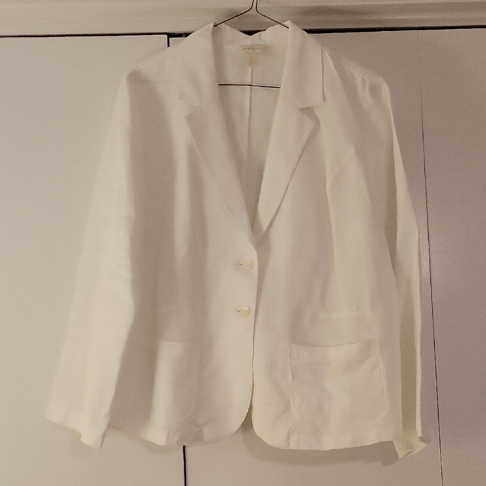 Women's White Blazer